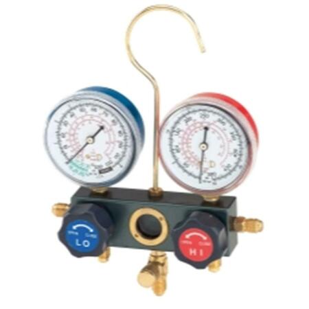 FJC FJC Dual Manifold Gauge Set with Manual Service Couplers FJC6697M